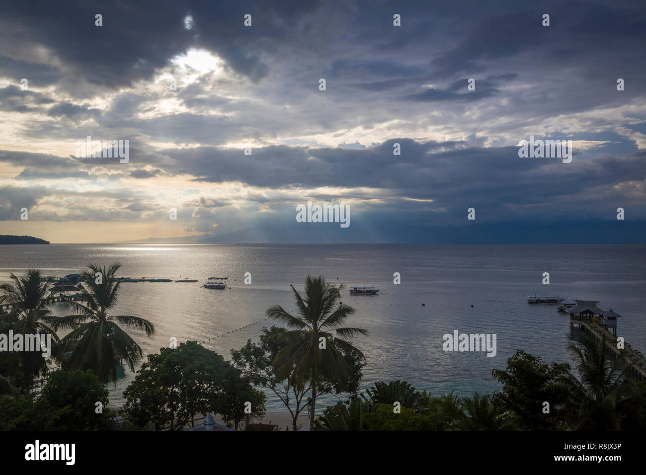 Hof Gorei auf Samal Island auf den Philippinen Stock Photo