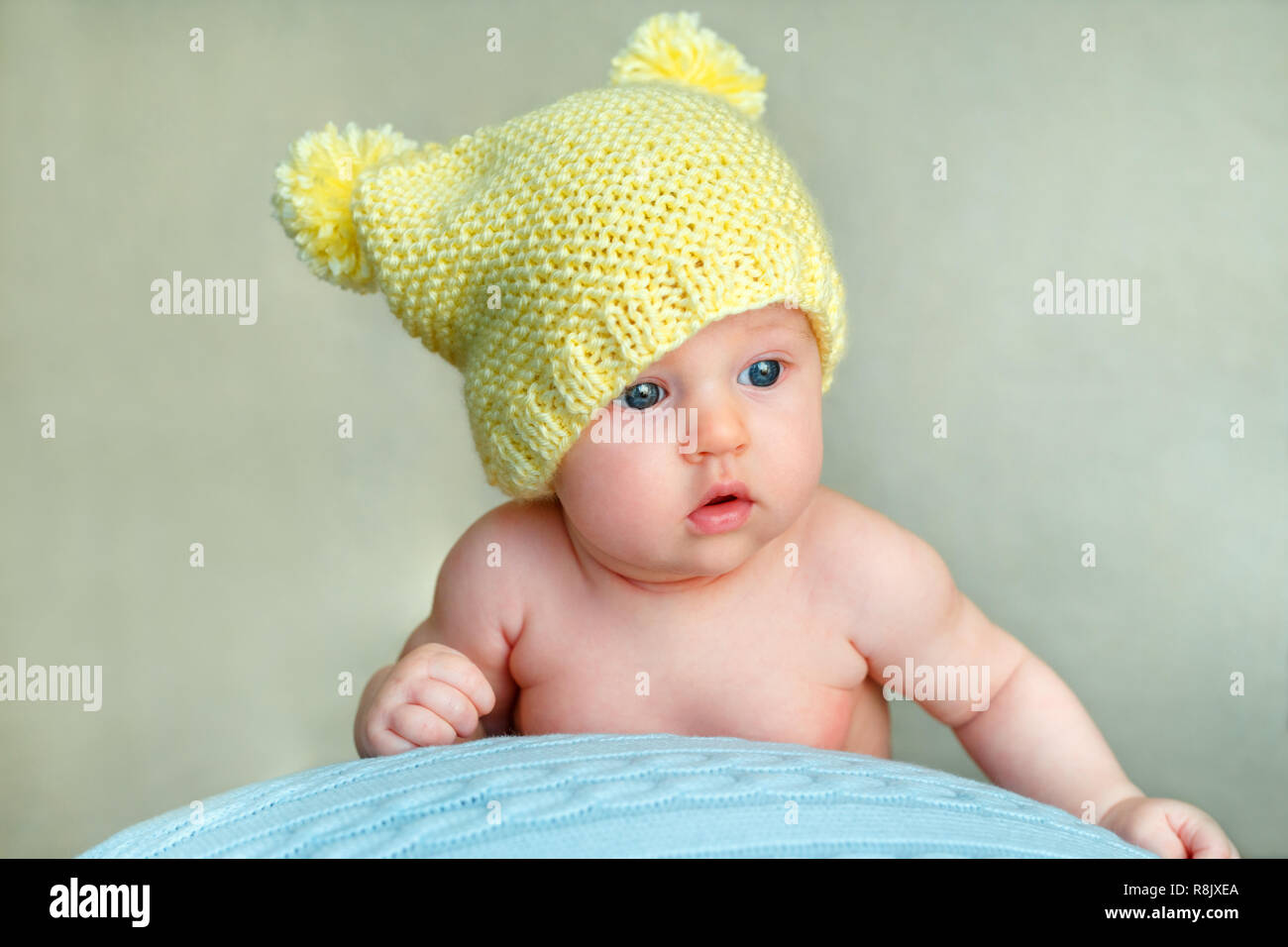 Yellow hotsell newborn hat
