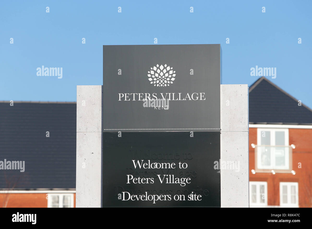 Peters Village, Wouldham, Kent ME1. The new village development sits on