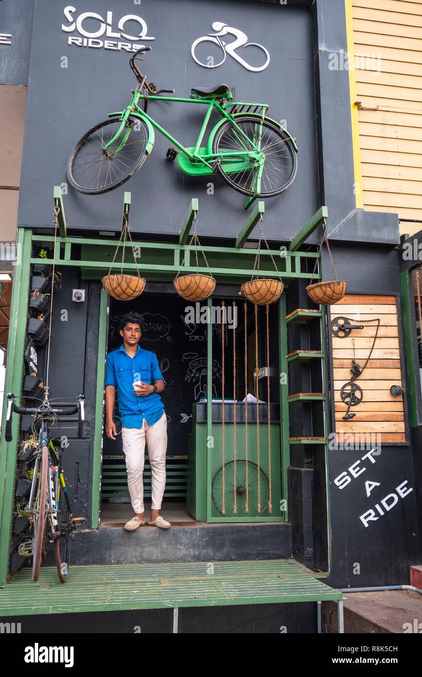 India, state of Kerala, Kozhikode or Calicut, Solo Riders, bikes for