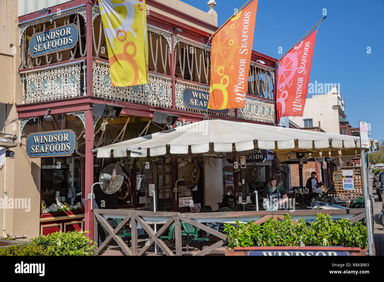 Windsor seafoods cafe and restaurant in the historic town of Windsor ...