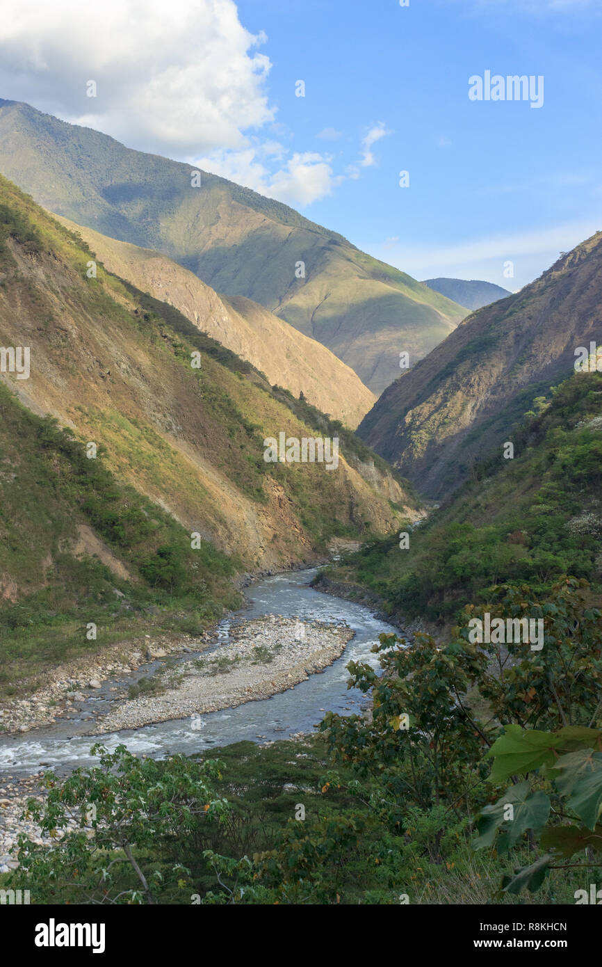 Panoramic Inca Train Old inca stone path machu picchu road hi-res stock photography and ...