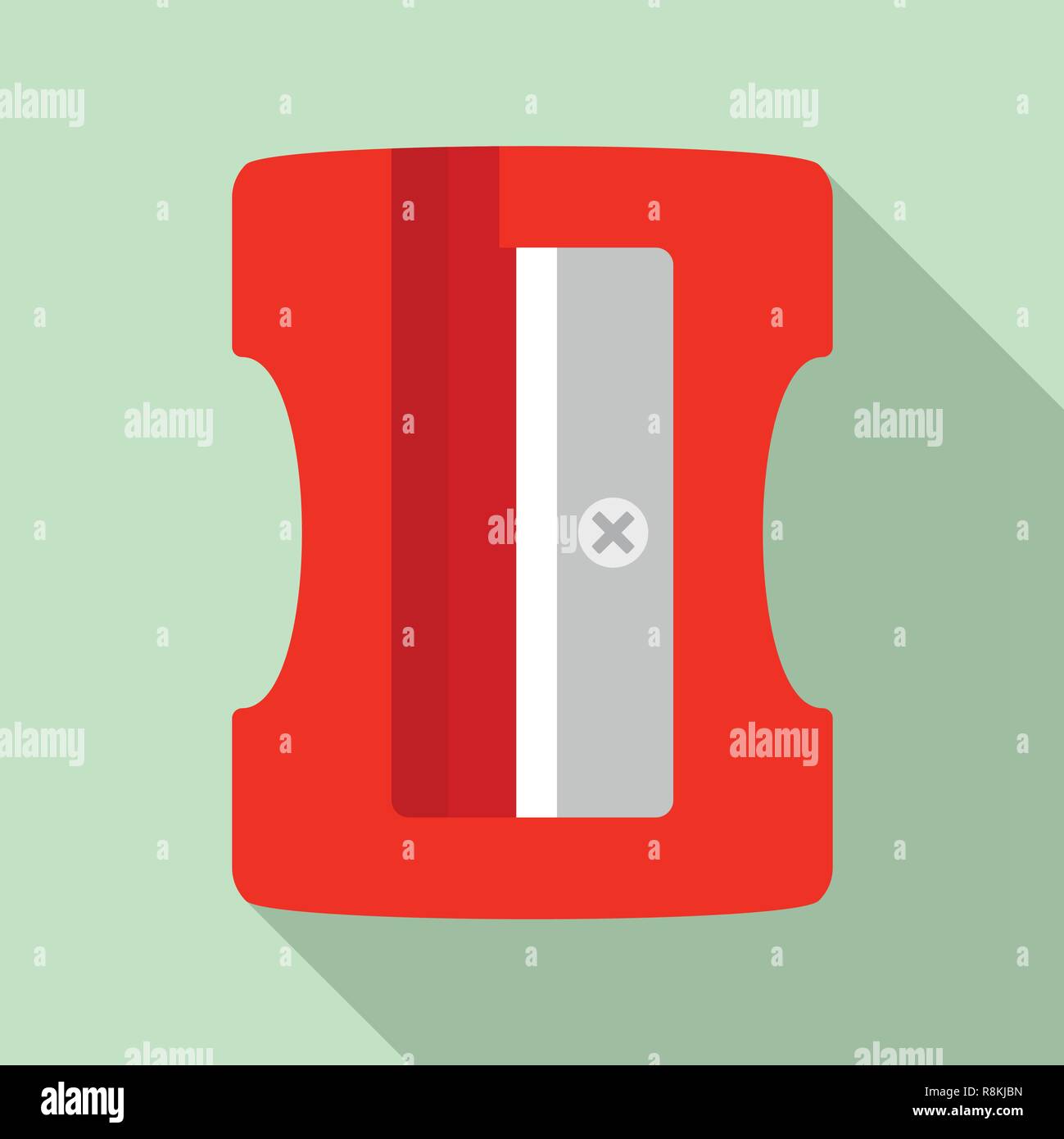 Sharpener icon. Flat illustration of sharpener vector icon for web ...