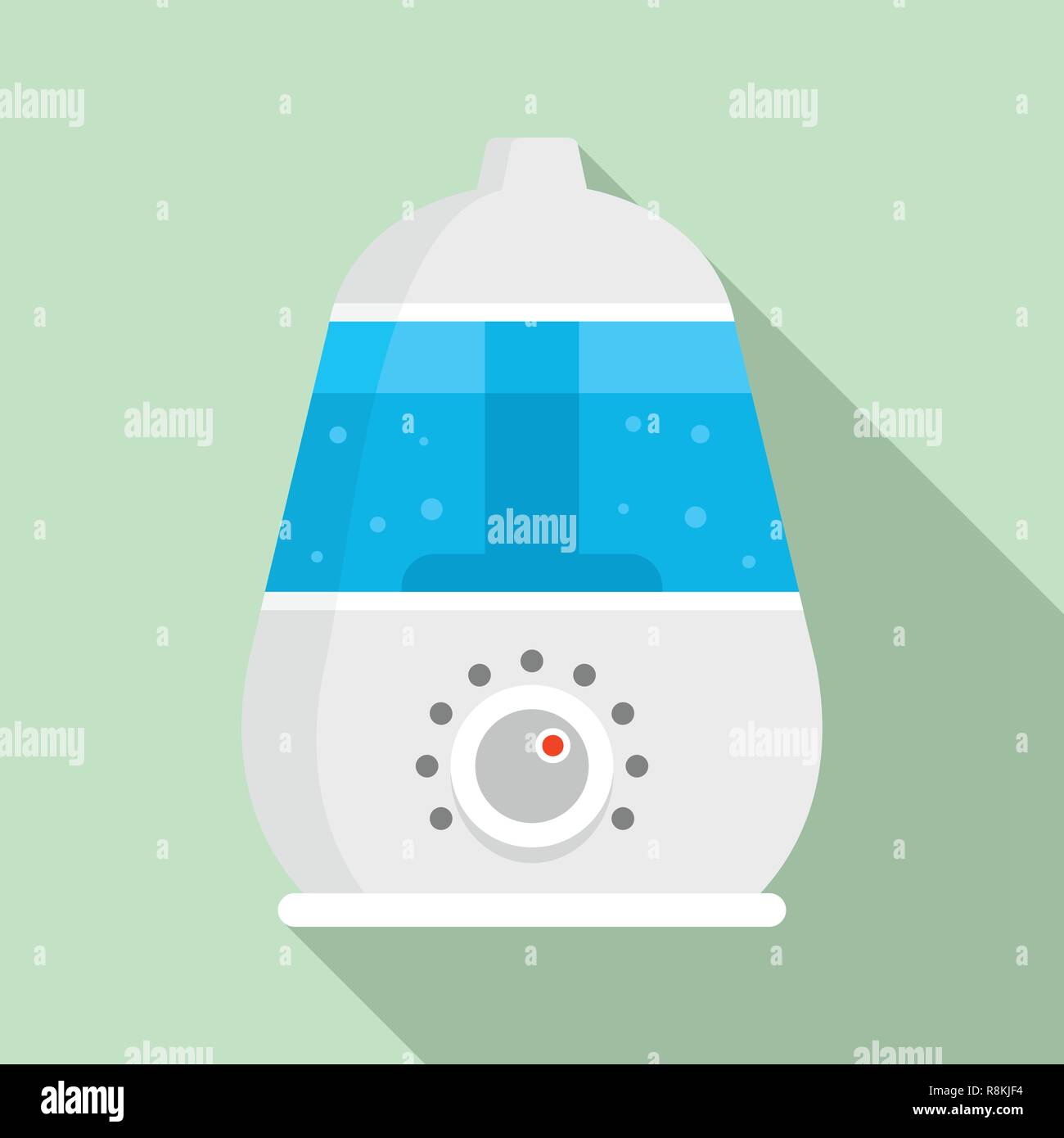 Healthy humidifier icon. Flat illustration of healthy humidifier vector ...
