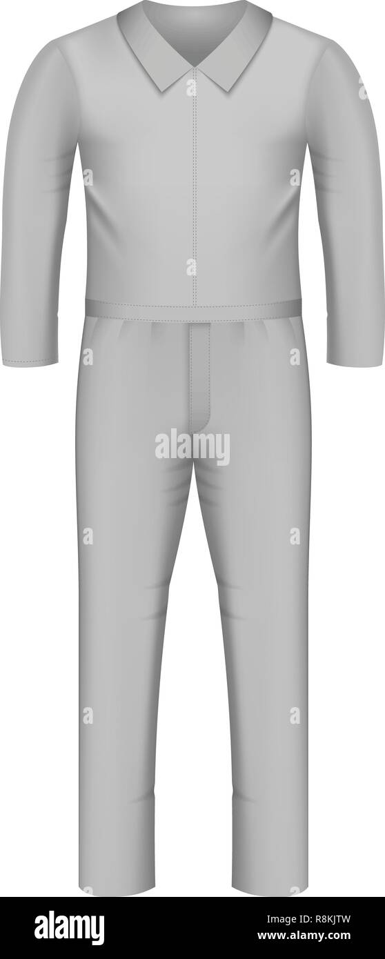 Safety workwear icon. Realistic illustration of safety workwear vector