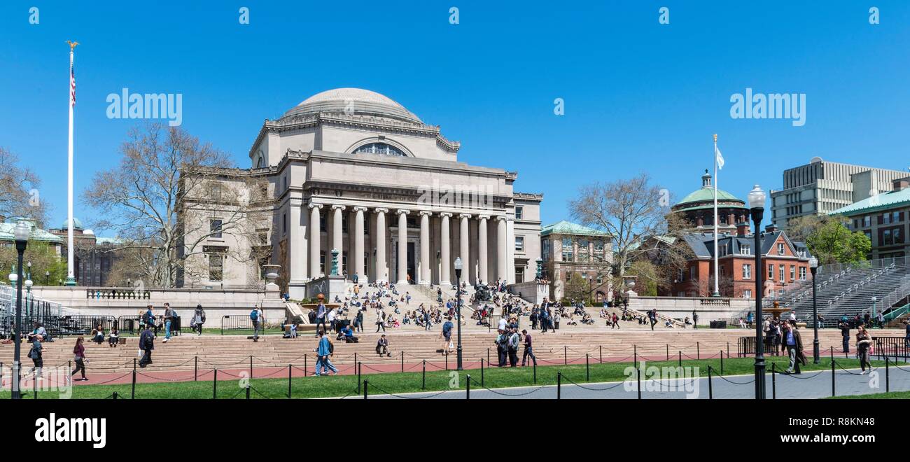 Columbia university new york student hi-res stock photography and ...