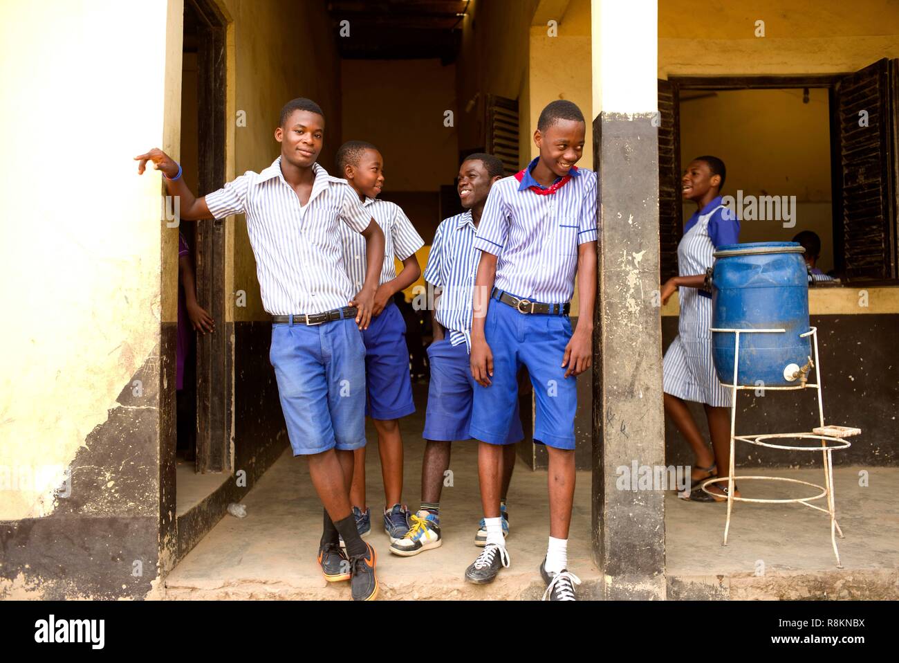 Ghana school uniform hires stock photography and images Alamy