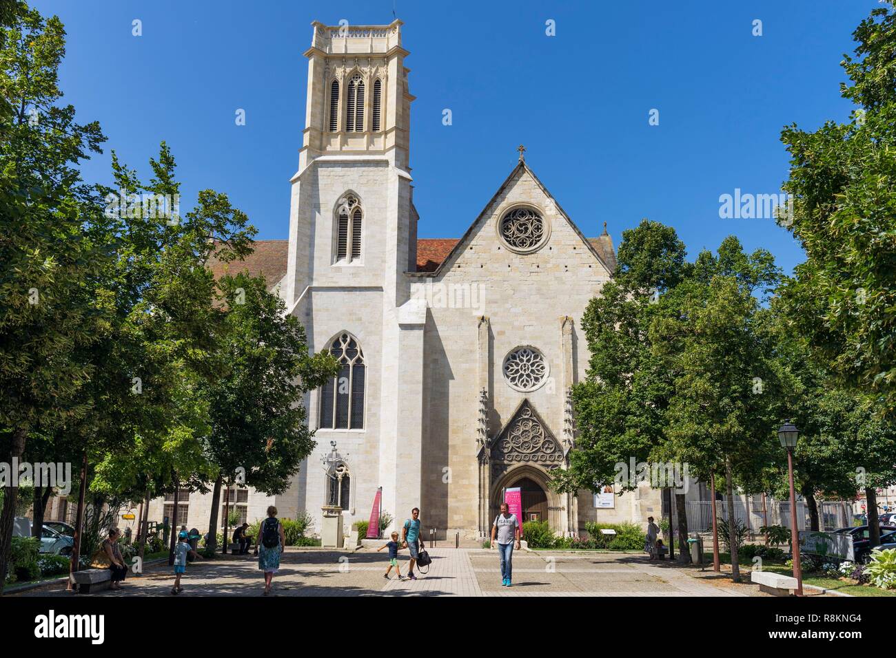 France, Lot et Garonne, Agen, Saint Caprais cathedral Stock Photo