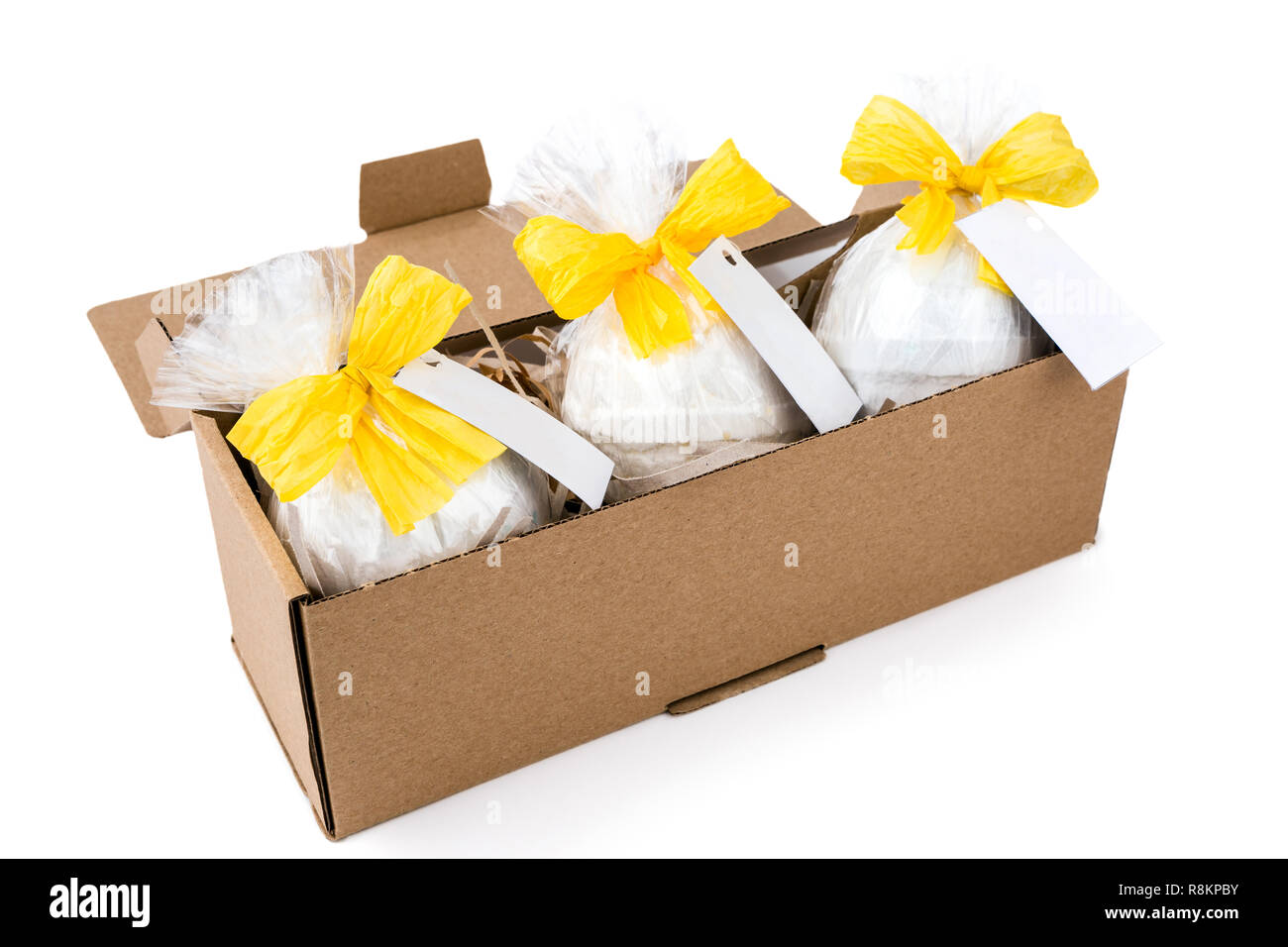gift set with cellophane