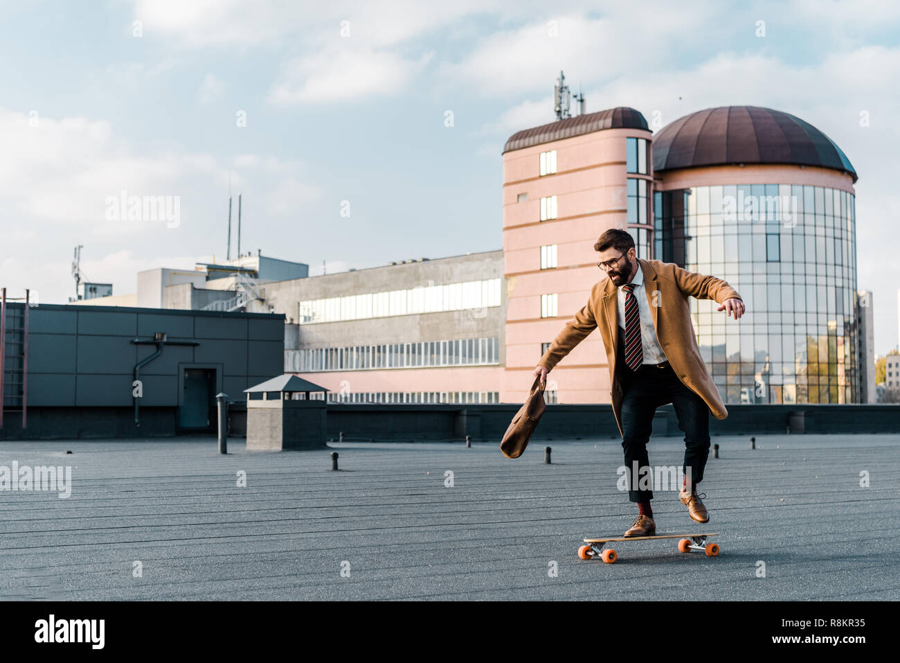 Riding penny board hi-res stock photography and images - Alamy