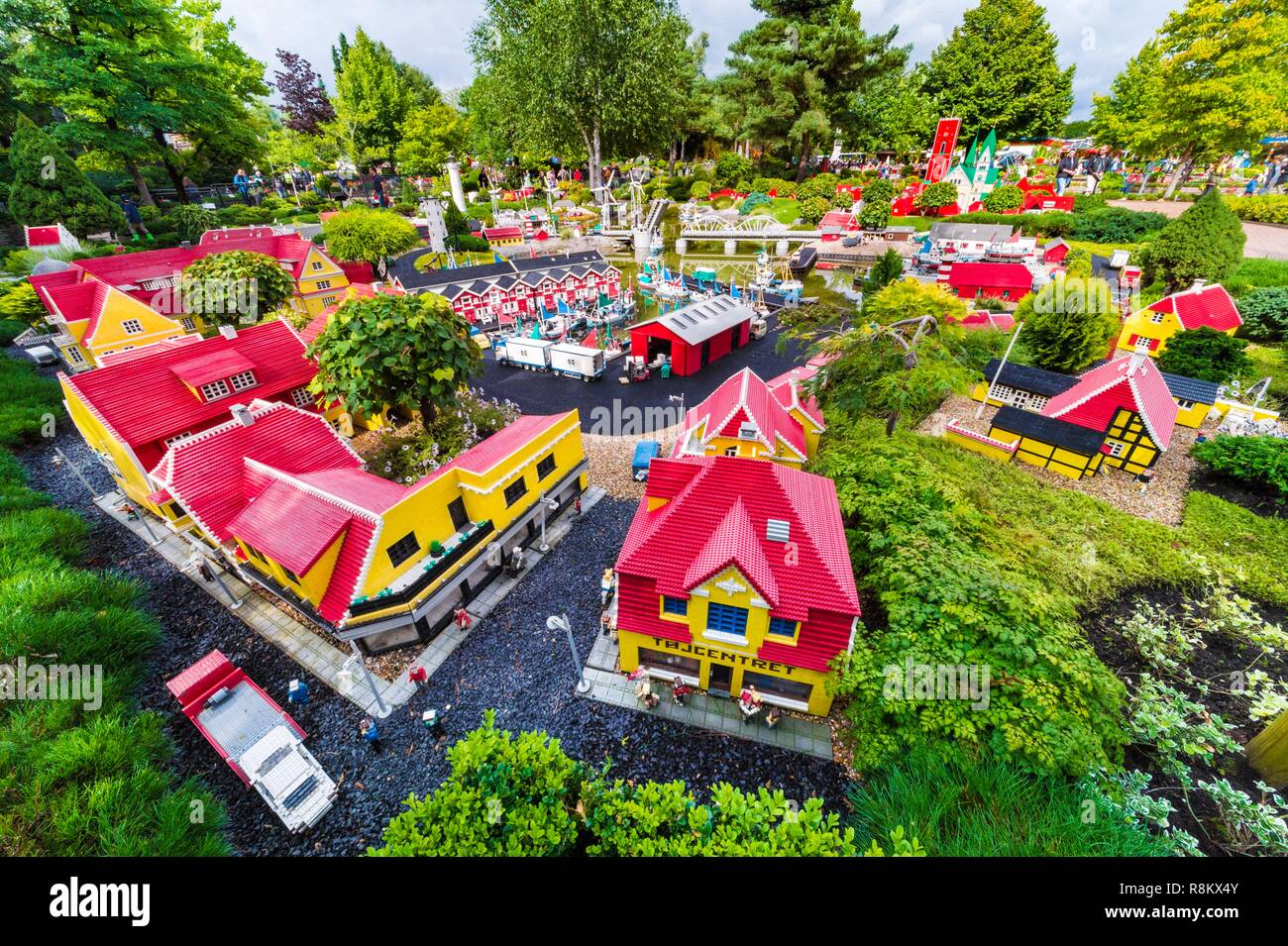 Denmark, Jutland, Billund, Legoland® Billund is the first Legoland Park  established in 1968, near the headquarters of the Lego® company (the term  Lego is derived from the Danish Leg godt meaning plays