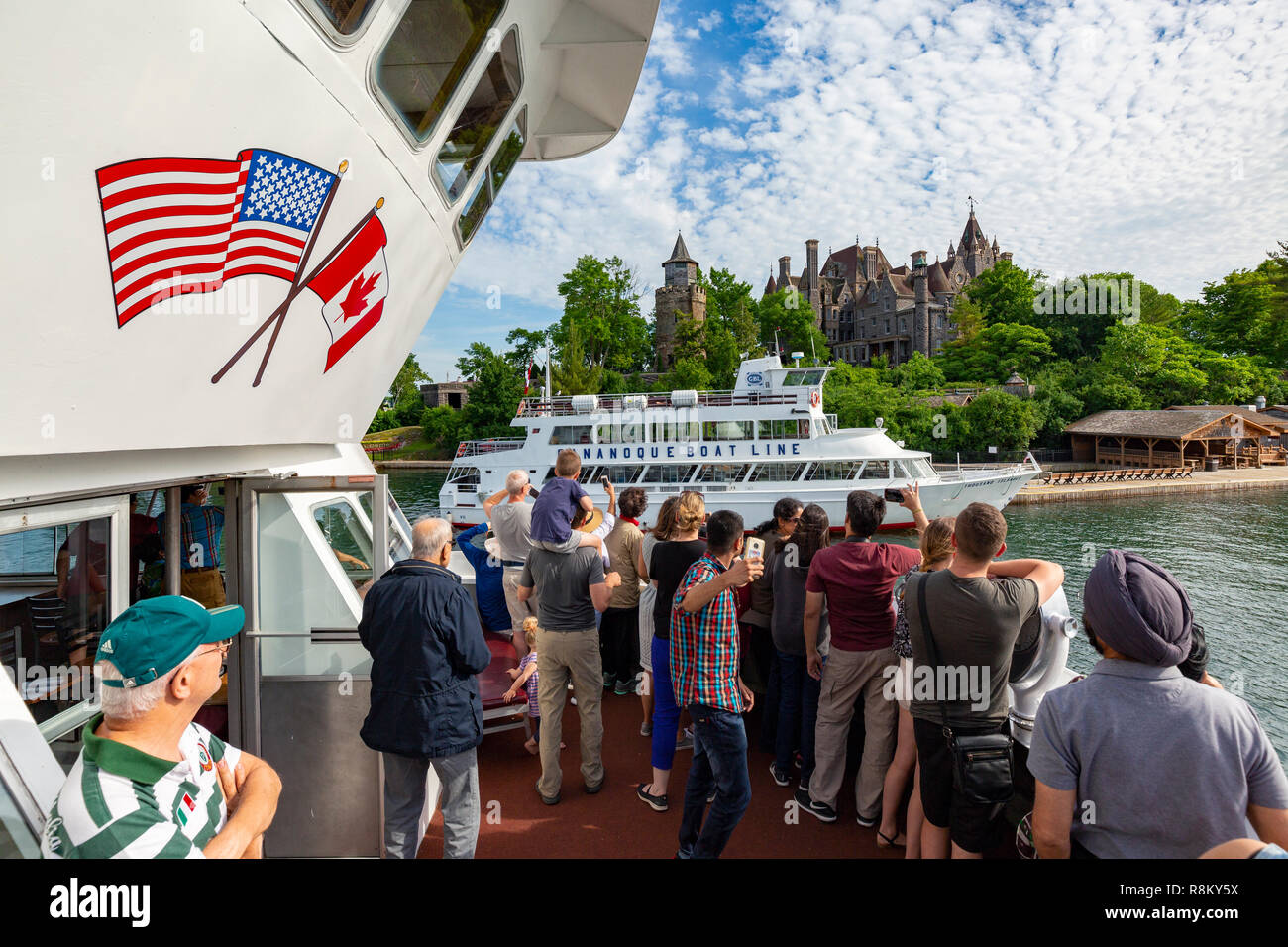 United States, New York state, Thousand Islands Archipelago on the St