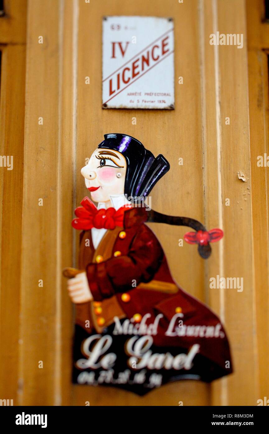 France, Rhone, Lyon, Bouchon Lyonnais Le Garet Stock Photo Alamy