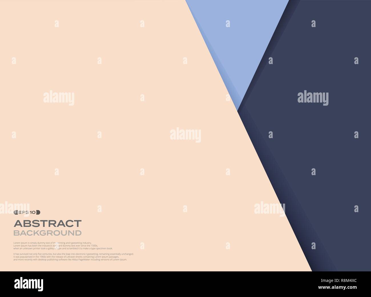Abstract of color paper cut business background, vector eps10 Stock ...