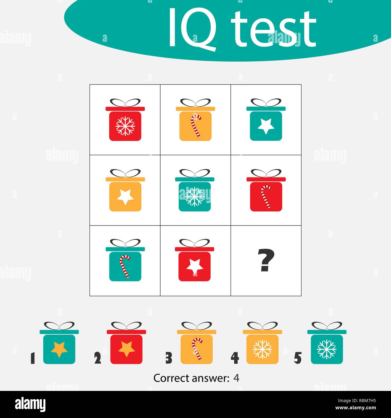 Iq test children hi-res stock photography and images - Alamy