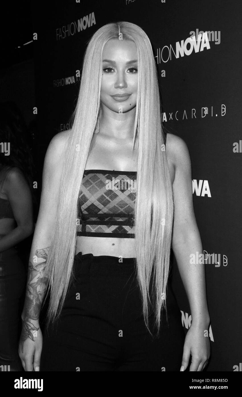 Fashion Nova x Cardi B Collaboration Launch Event Featuring Iggy