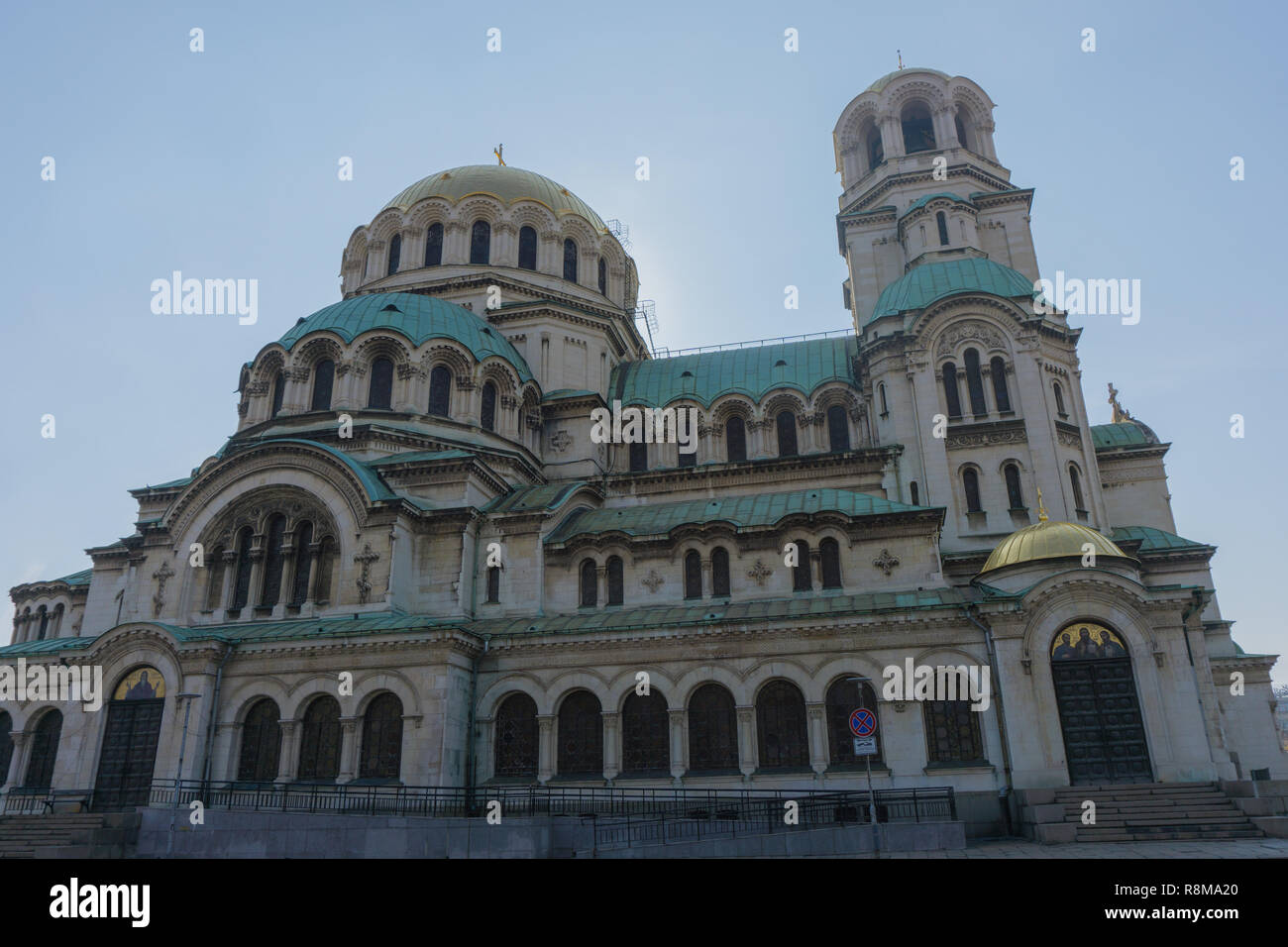 Aleksander Nevsky Cathedral Stock Photo