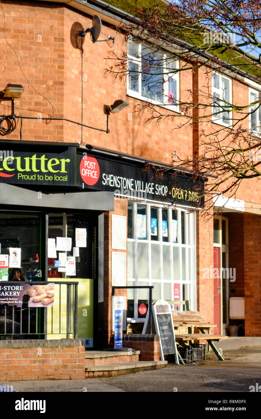 Shenstone is a small village is Staffordshire England UK Shenstone