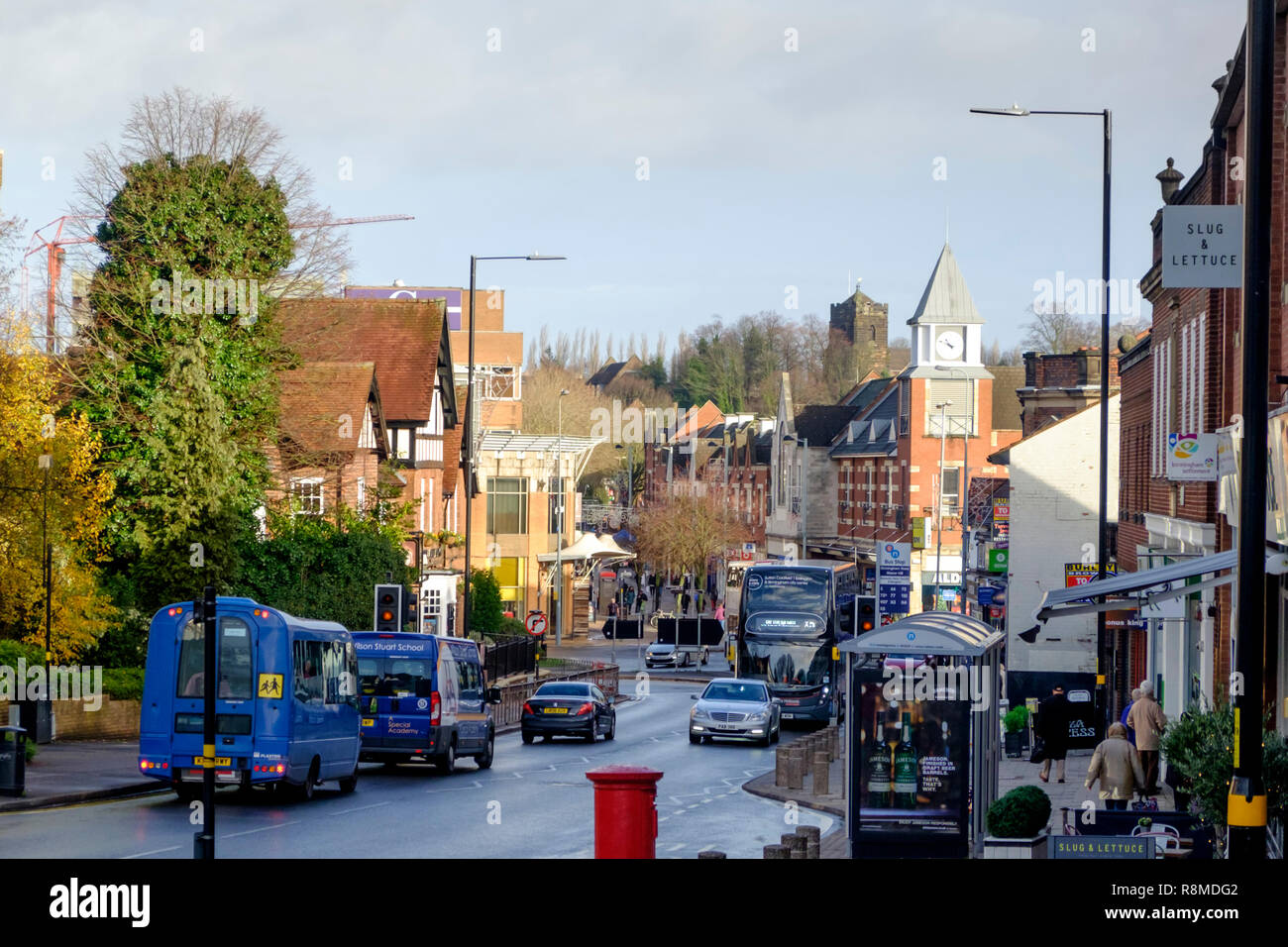 Sutton coldfield Near Birmingham in the West Midlands England UK Stock