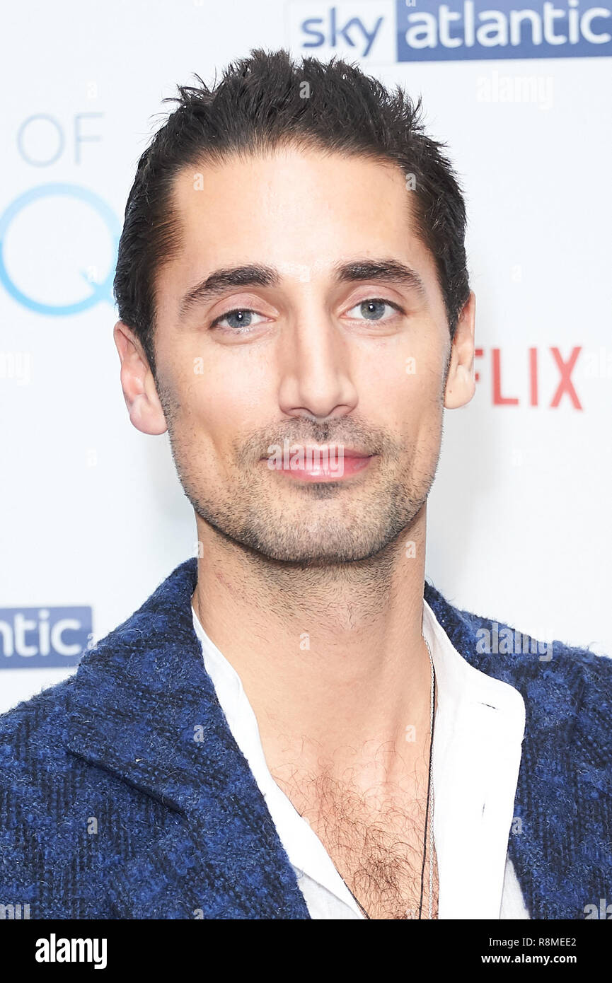 Celebrities pictured at the House of Sky Q launch event to celebrate