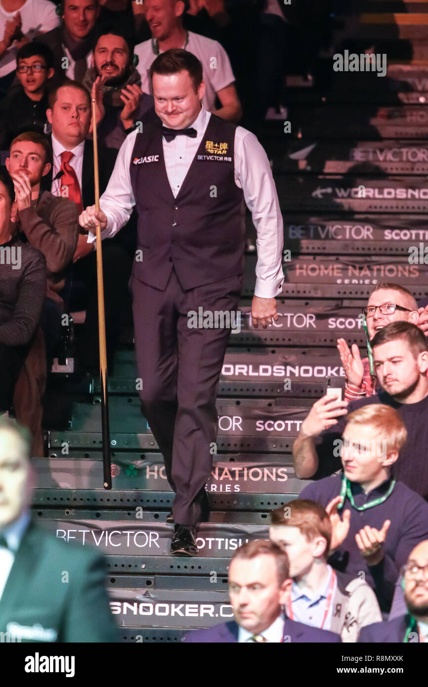 Glasgow, UK. 16th Dec 2018. Betvictor Home Nations Series Scottish Open