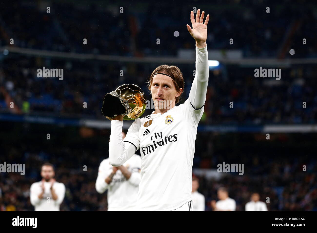 Madrid, Spain. 15th Dec, 2018. Luka Modric (Real) Football/Soccer ...