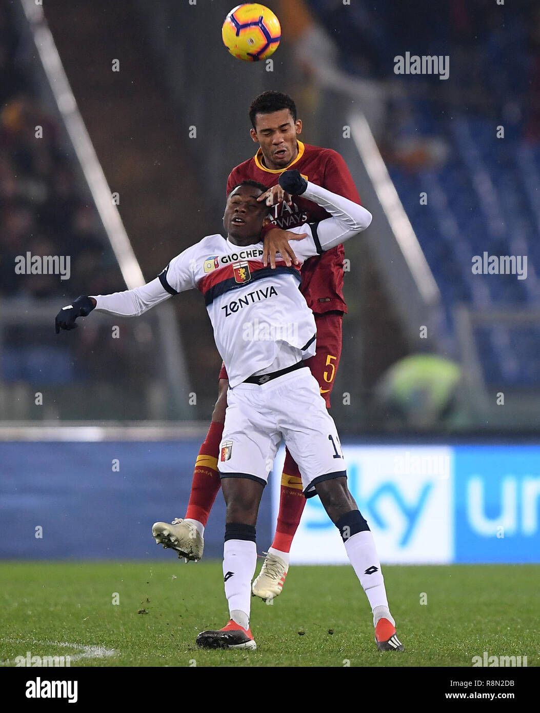 Juan Jesus of Napoli during the Serie A TIM match between Genoa