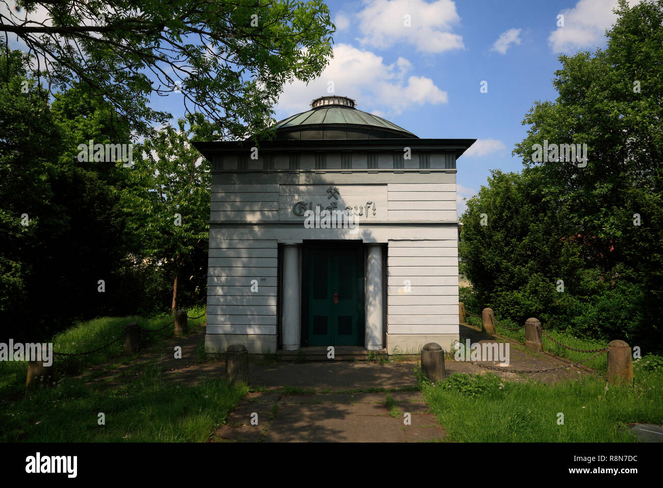 Deutsches Salzmuseum, German Salt-Museum, fountain house,  Lüneburg, Lueneburg, Lower Saxony, Germany, Europe Stock Photo