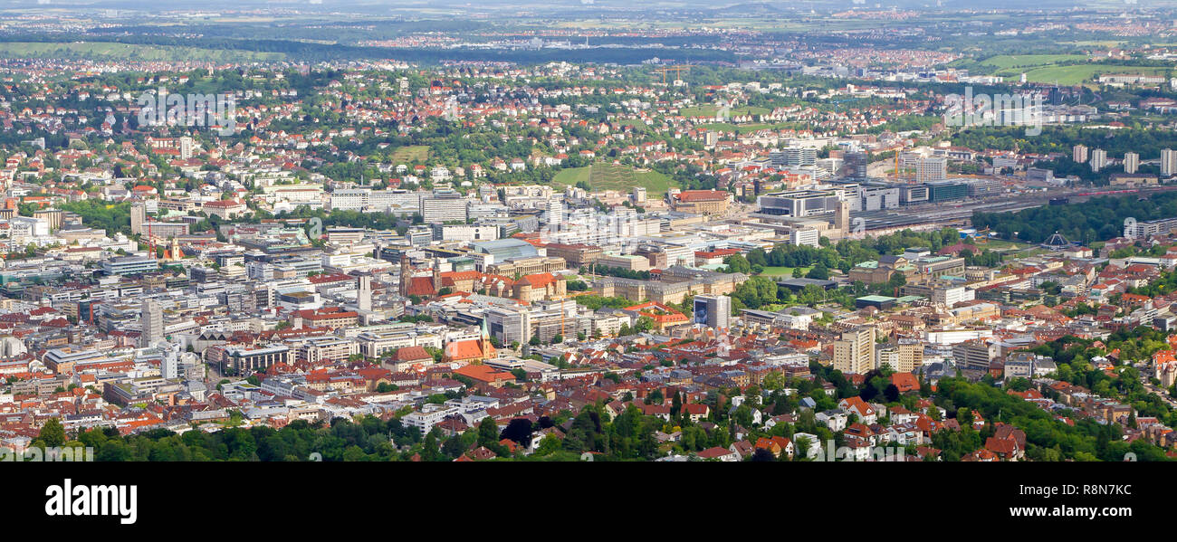 City of Stuttgart, Germany Stock Photo