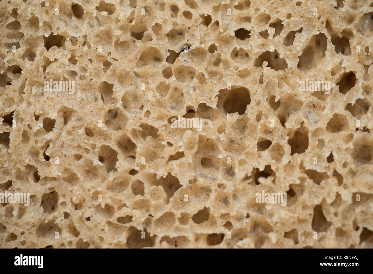 Texture of dark rye bread Stock Photo Alamy