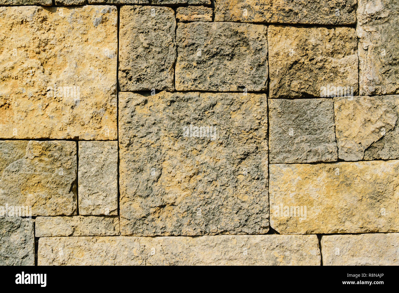 Coloured stone wall texture background material, pattern, surface Stock ...