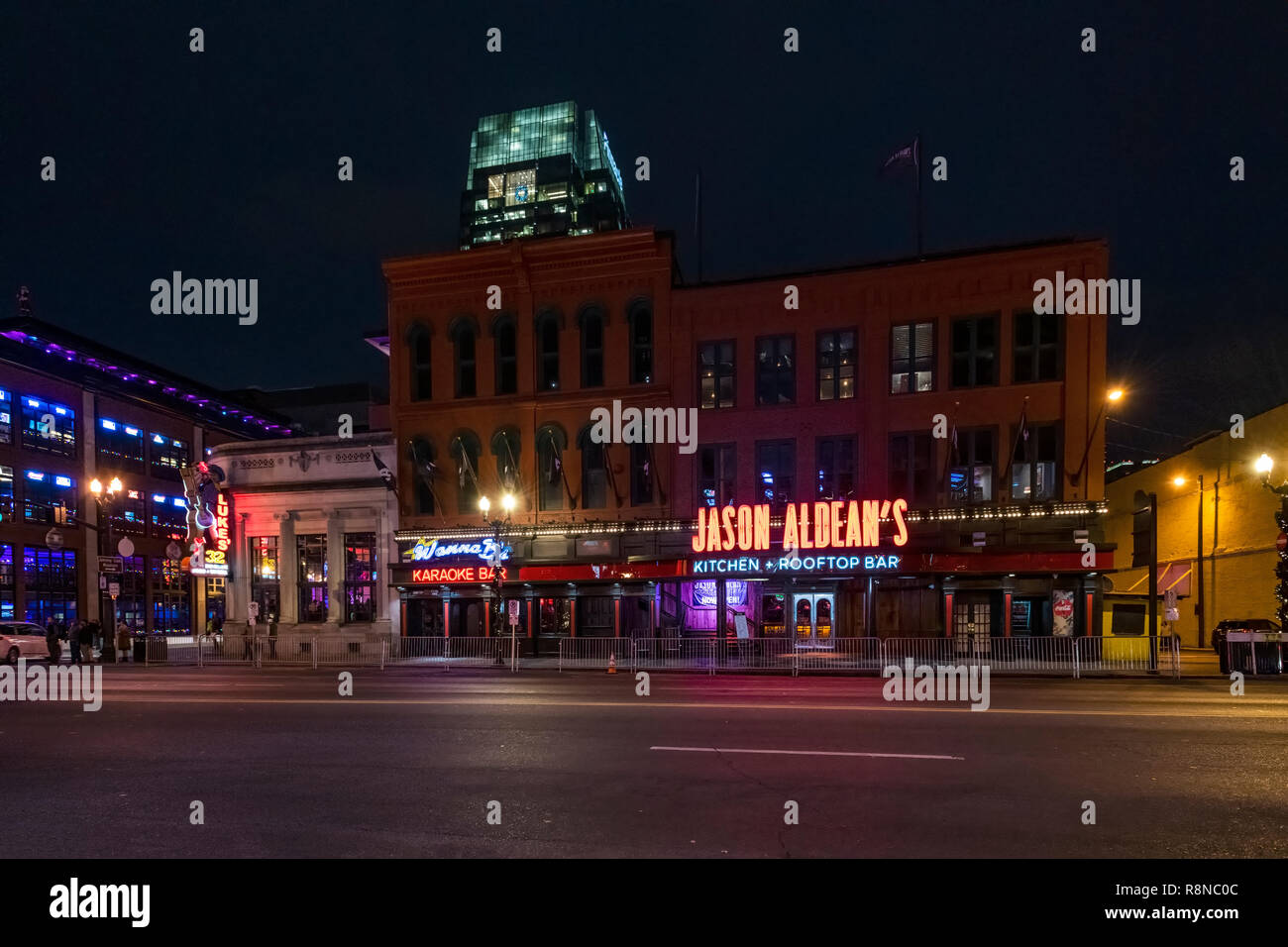 Jason Aldean's restaurant, Nashville, TN Stock Photo Alamy