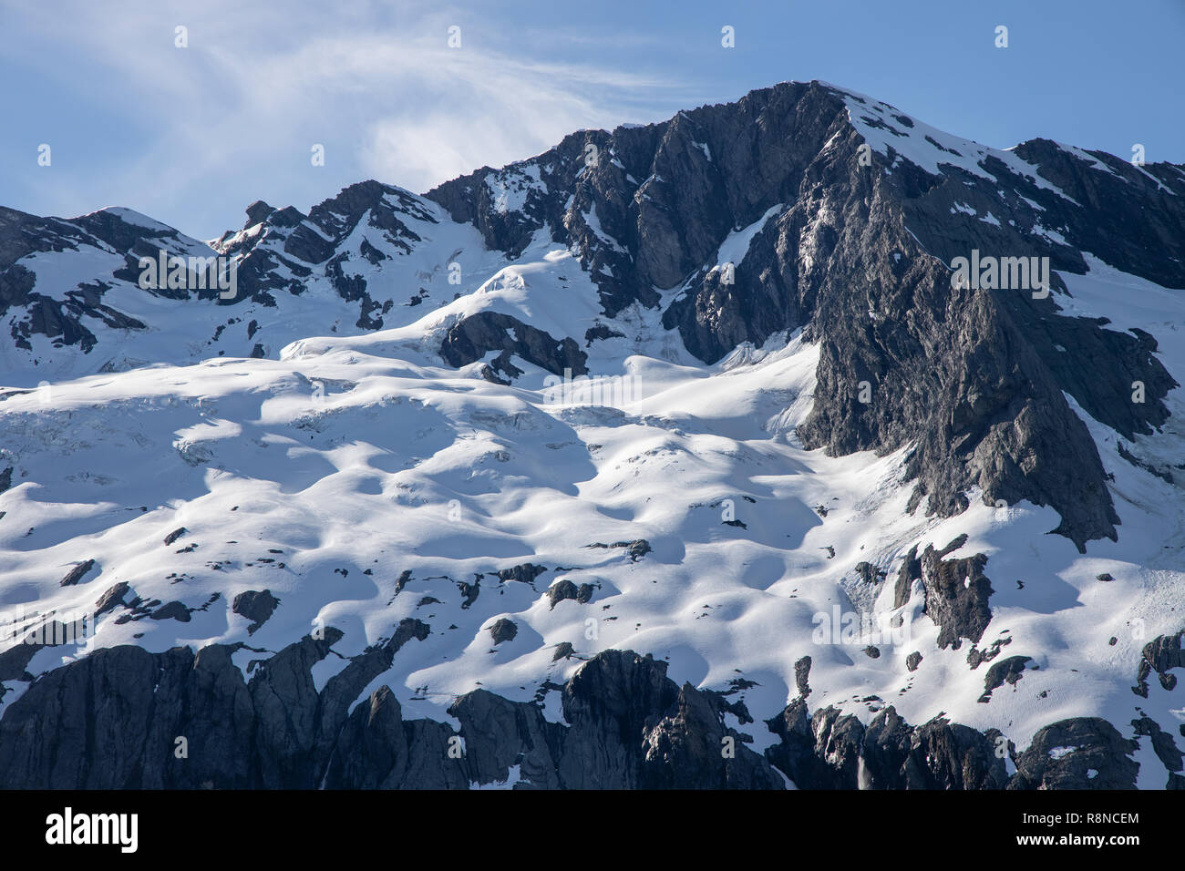 Mt Rob Roy, viewed from French Ridge, Mt Aspiring National Park, New Zealand. Stock Photo