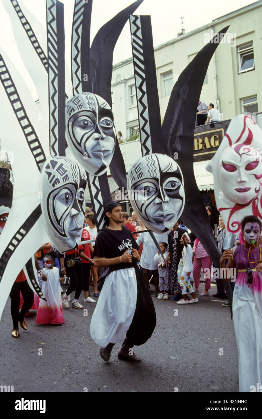 Children Participate in carnival Stock Photo