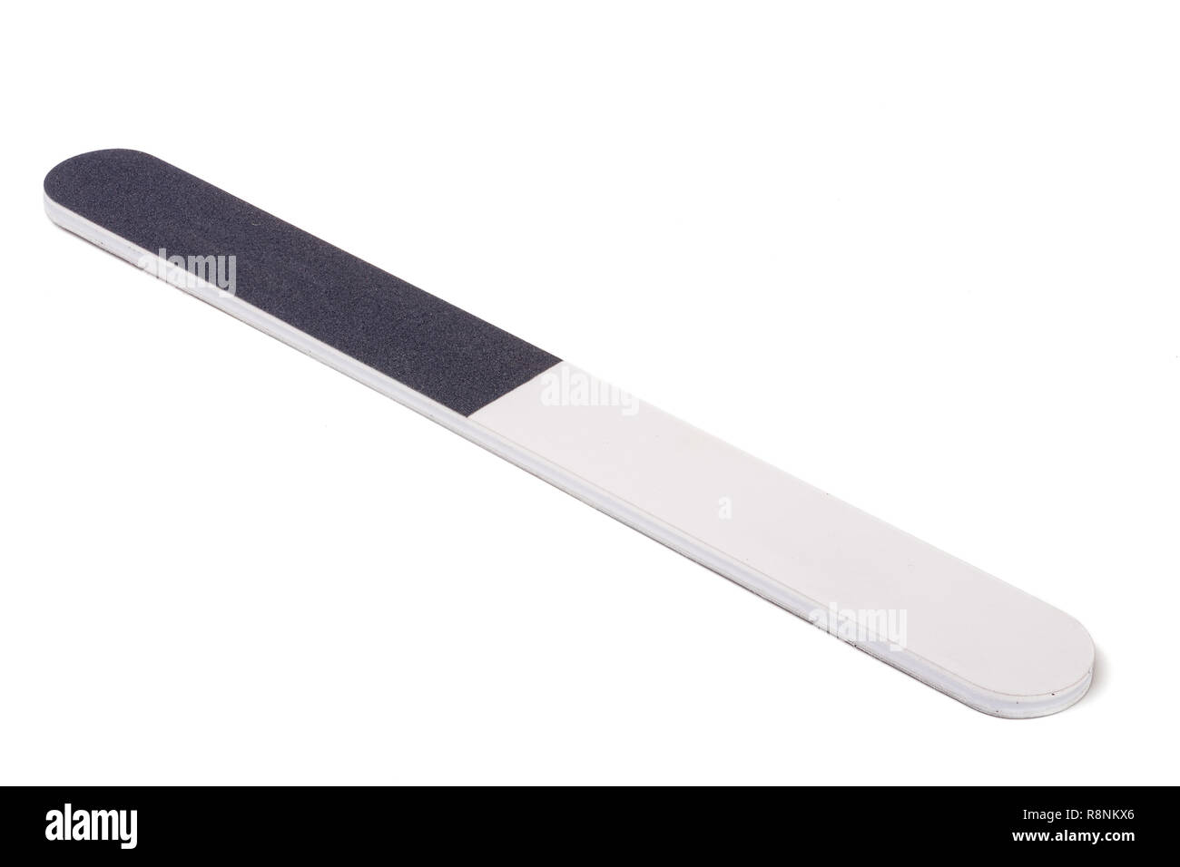 nail file isolated on a white background Stock Photo - Alamy