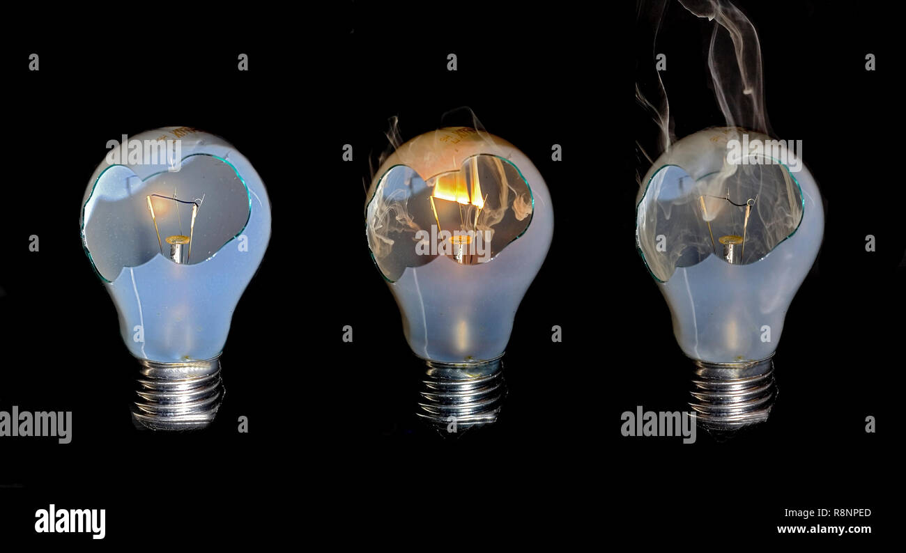 Exploded bulb hires stock photography and images Alamy
