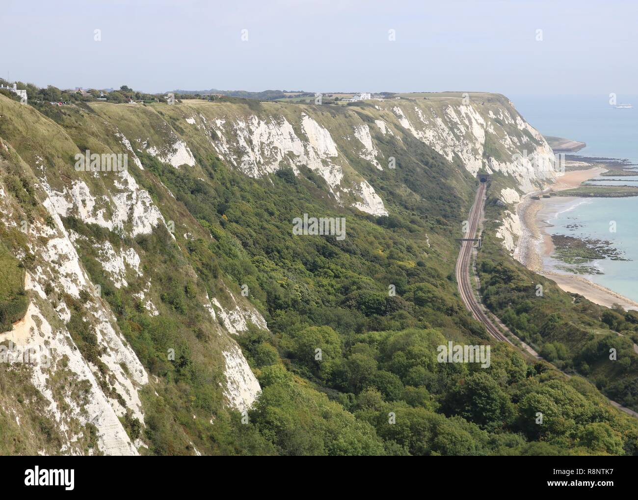Capelleferne , Kent Stock Photo Alamy