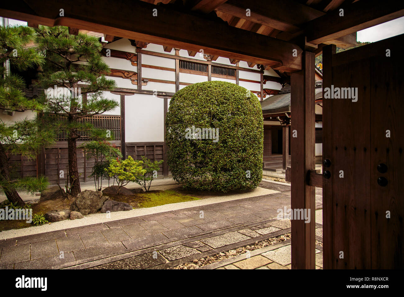 Daiunzan Ryoanji temple in Kyoto Stock Photo