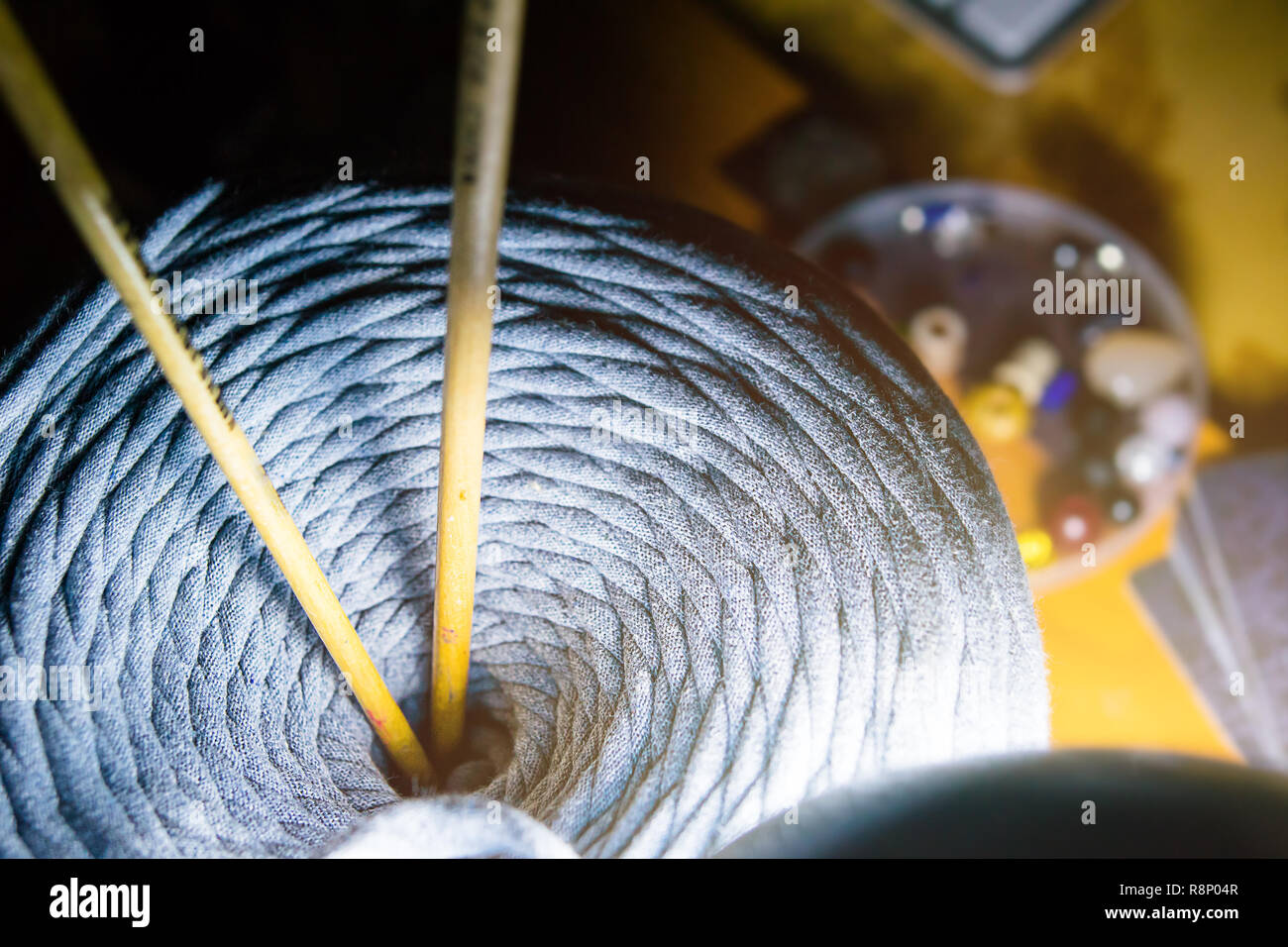 Top View Threading Needles sewing top view hi-res stock photography and images - Alamy
