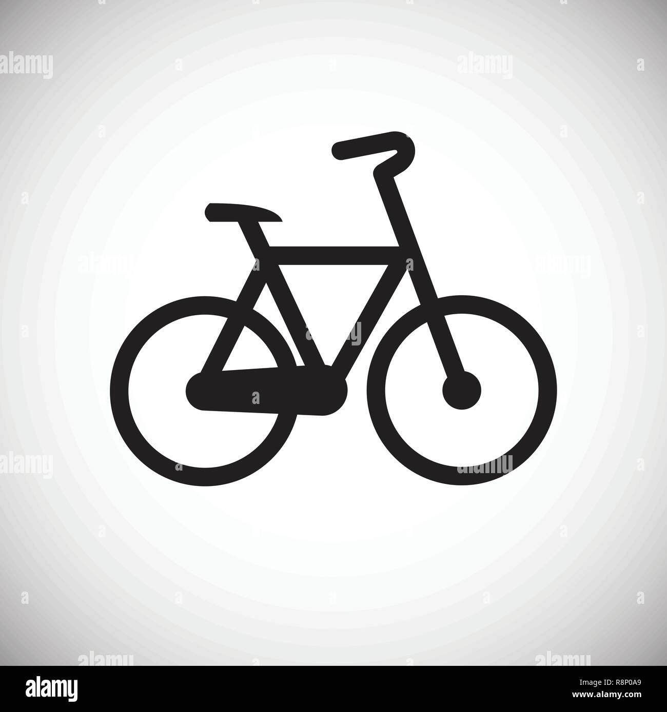 Bicycle icon on white background for graphic and web design, Modern simple  vector sign. Internet concept. Trendy symbol for website design web button  or mobile app Stock Vector Image & Art -