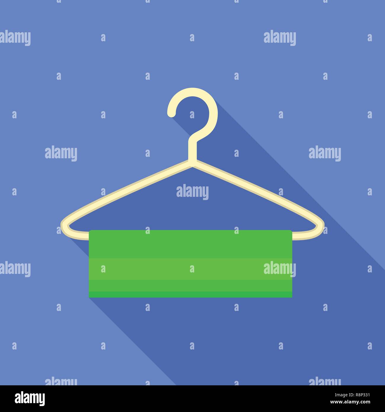 Kids clothes hanger Stock Vector Images Alamy