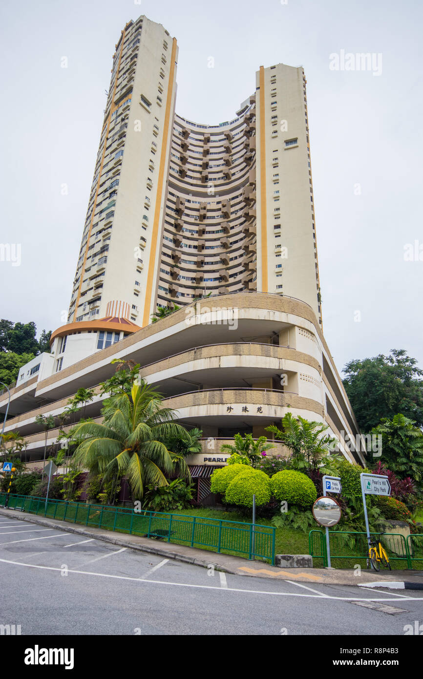 Pearl Bank Apartments, Outram Park, Singapore Stock Photo Alamy