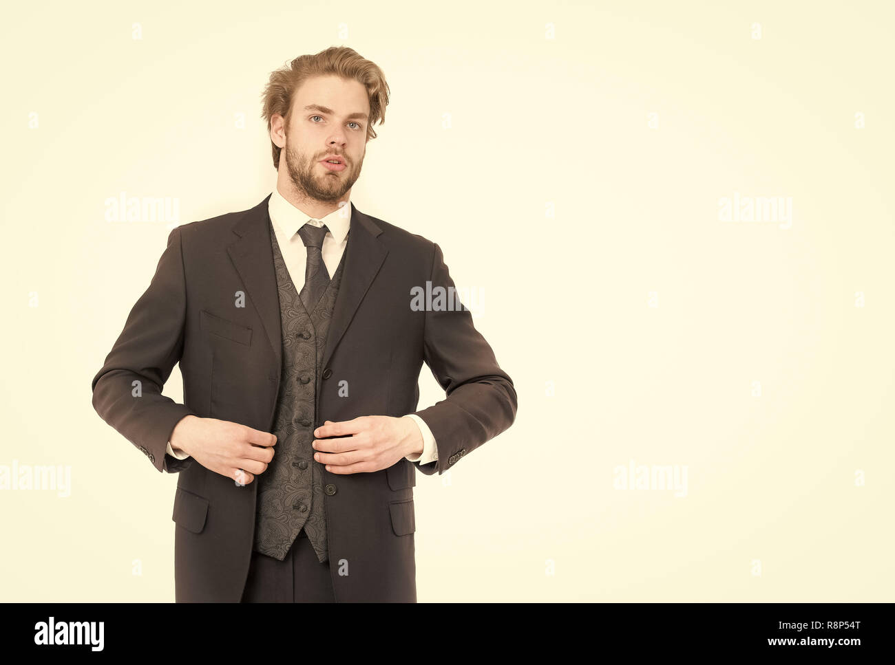 flatwhite Mens Beer Party Suit Jacket Costumes with Tie