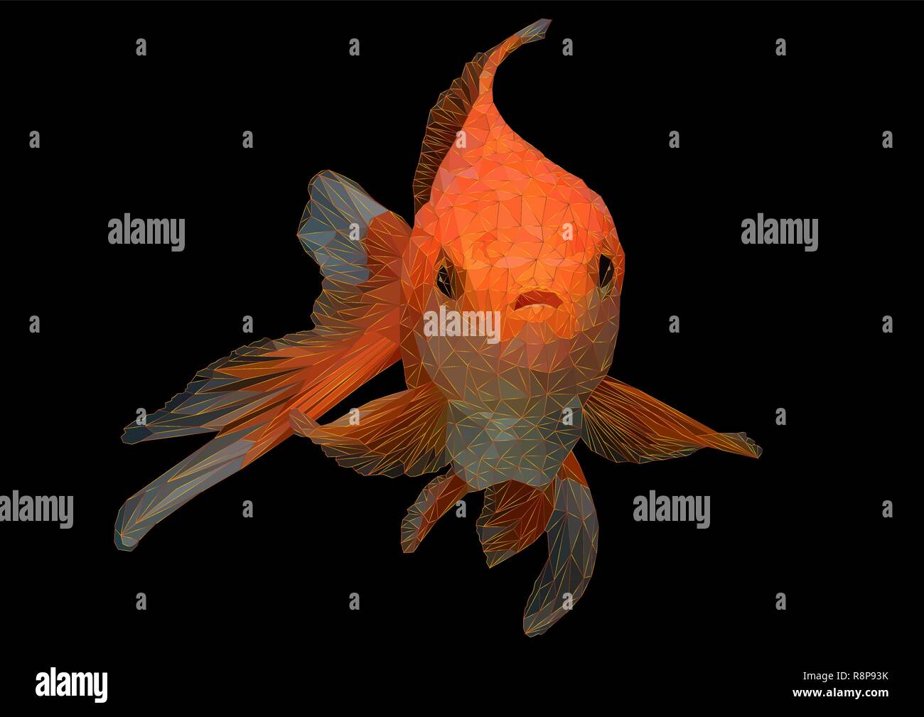 Aquarium goldfish Stock Vector Images - Page 3 - Alamy