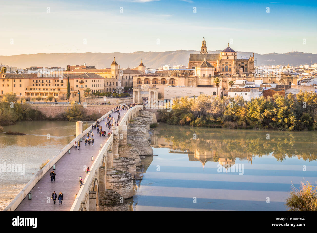 Nice Panoramic view of Cordoba in Southern Spain Stock Photo