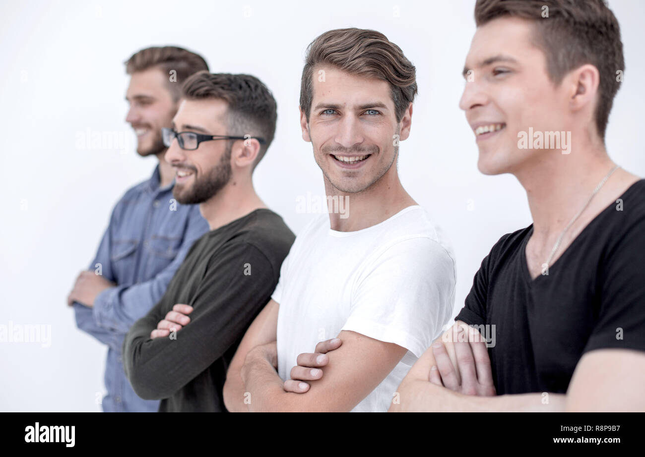creative business people stand in the office Stock Photo - Alamy