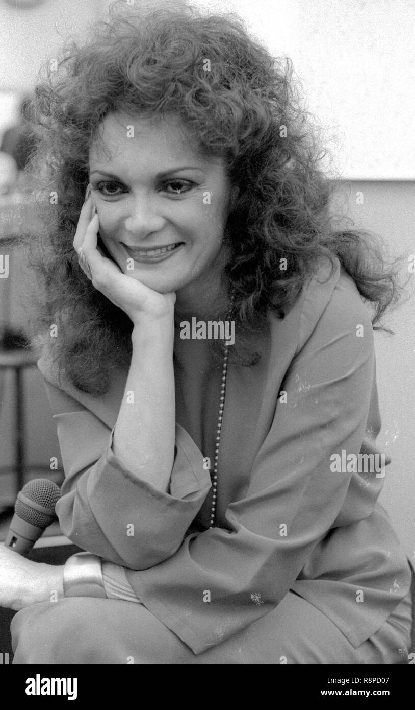 Connie Francis 1981 Photo By Adam Scull/PHOTOlink.net Stock Photo