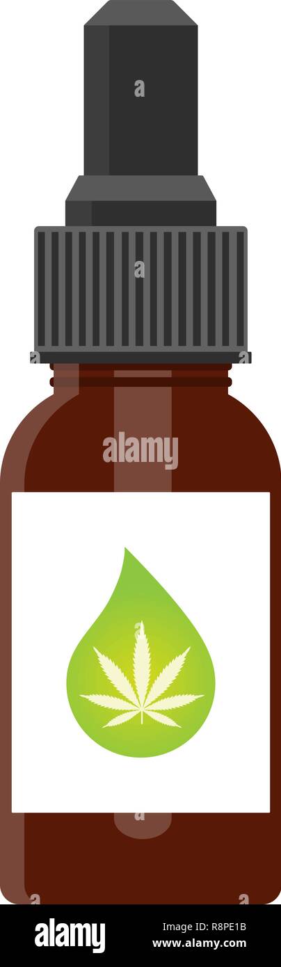 Download Hemp Oil In A Bottle Cbd Oil Cannabis Extract Medical Marijuana Mock Up Of Cannabis Oil Icon Product Label And Logo Graphic Template Isolated Vec Stock Vector Image Art Alamy