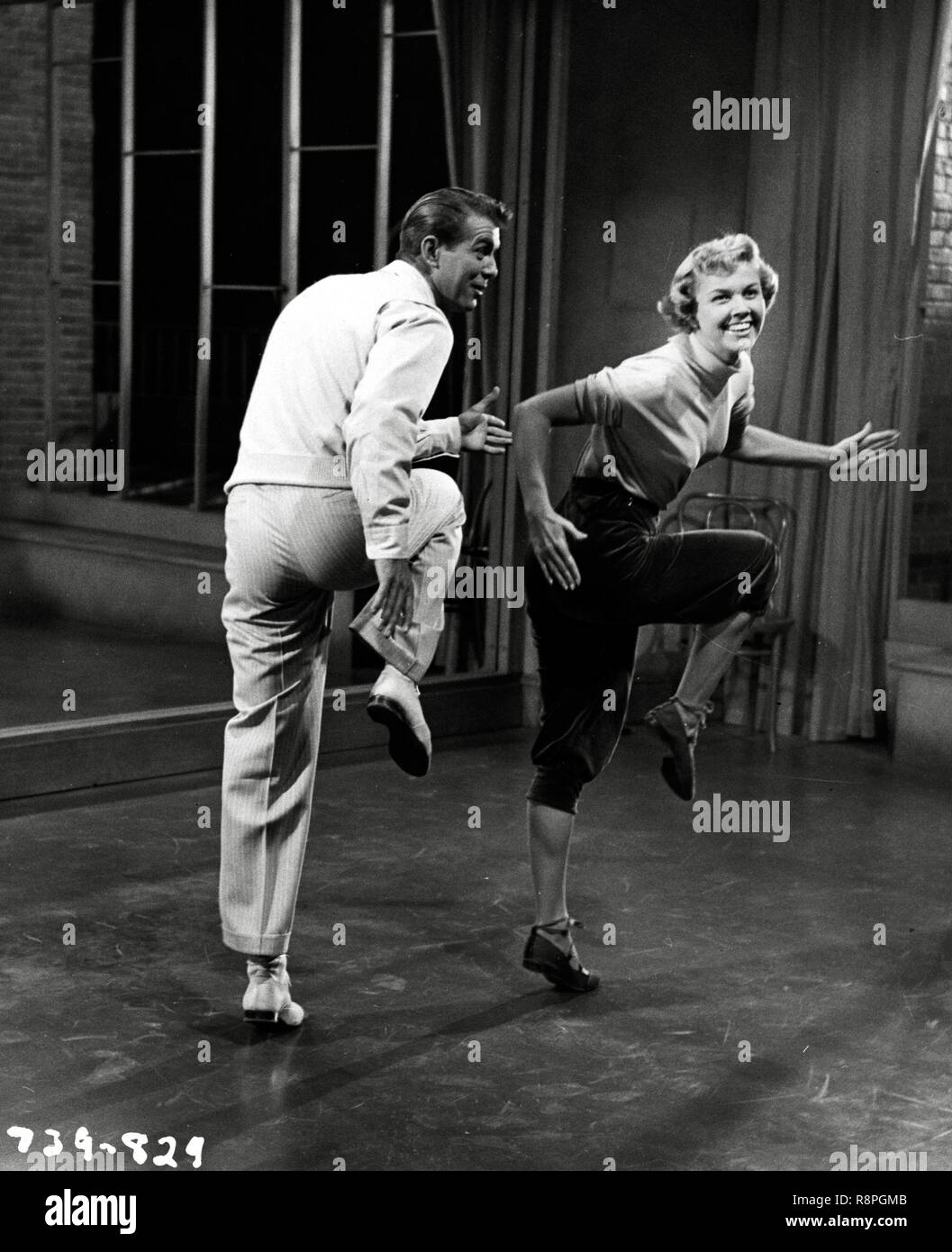 Doris Day, Gene Nelson, "Tea For Two" (1950) Warner Bros. File