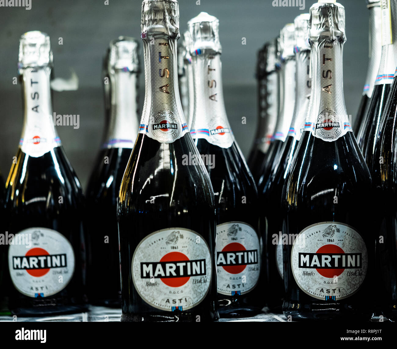 Martini Asti in the store Stock Photo Alamy